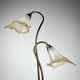Vintage Murano Lys table lamp, Italy, 1970s