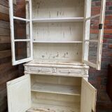 Old white patina vessel