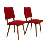 Chaises art déco, années 60