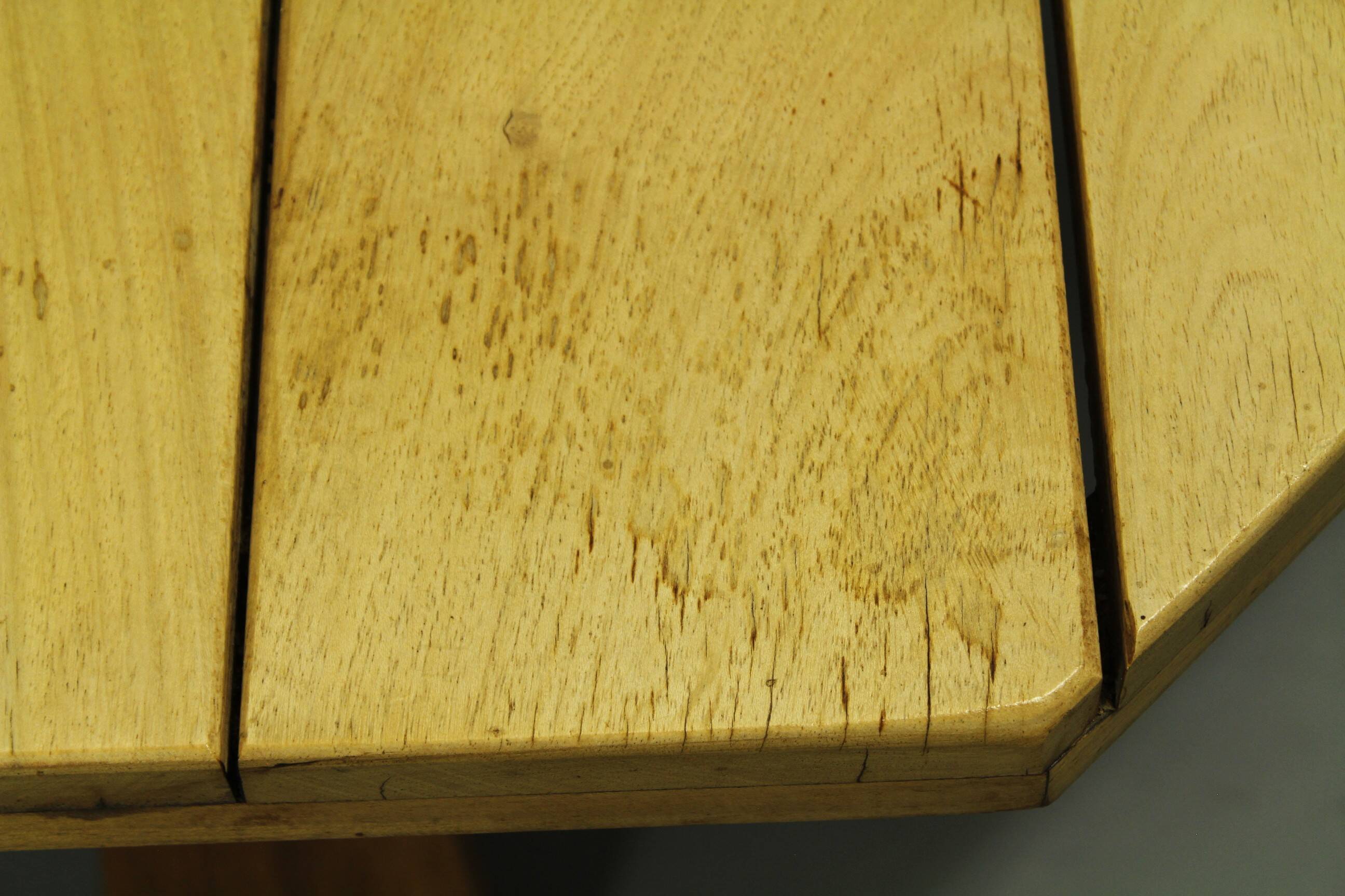 Brutalist Teak Garden Table, 1970s