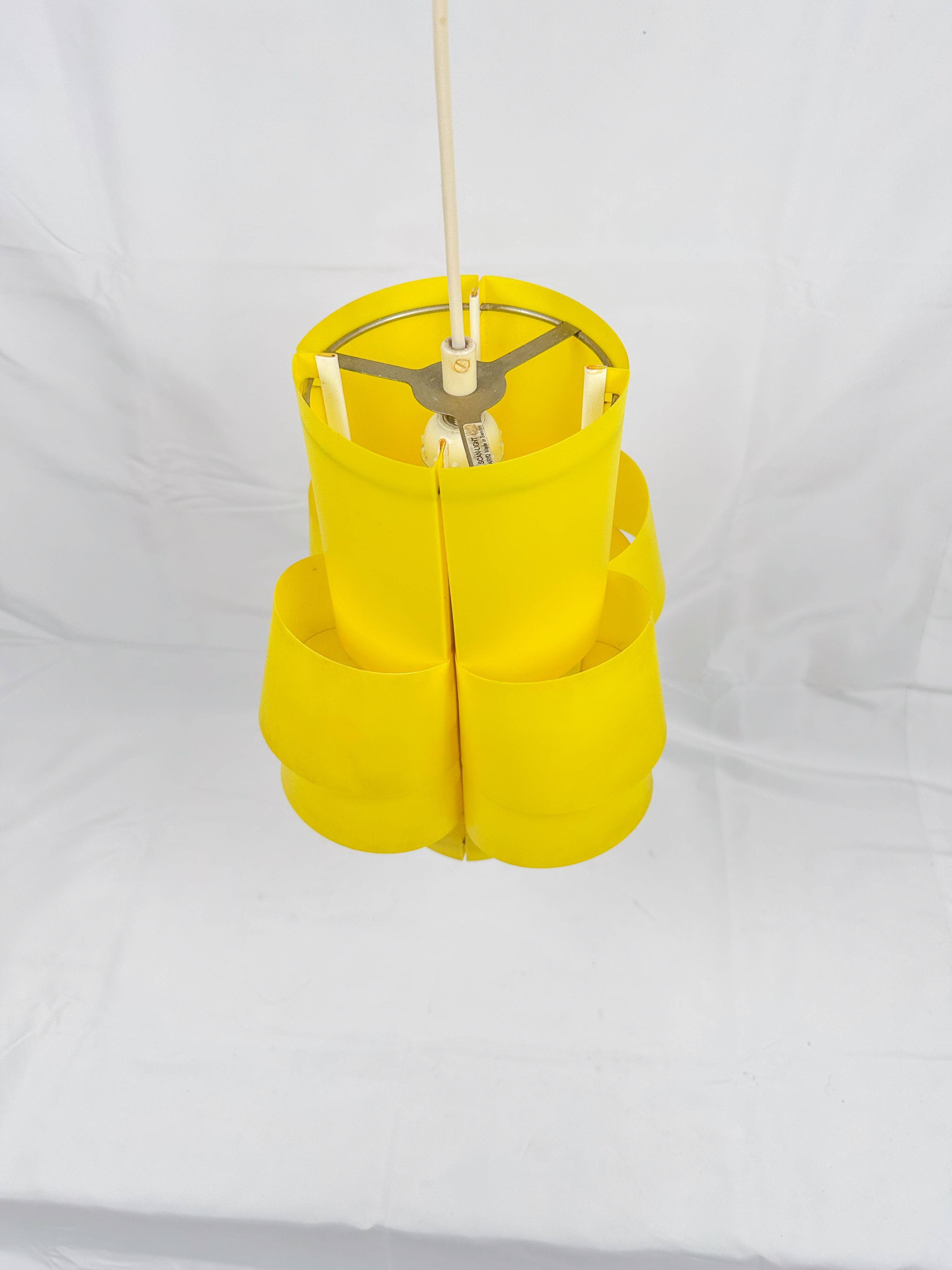 Hans-Agne Jakobsson for Scan-Light - 1960s plastic pendant light