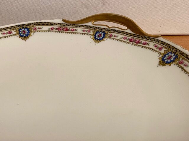 Limoges Porcelain Plate-Plate