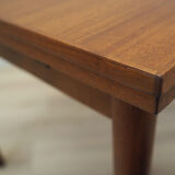 Teak table, Danish design, 1970s, production: Denmark