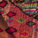 New pink Boujad Moroccan Berber rug.