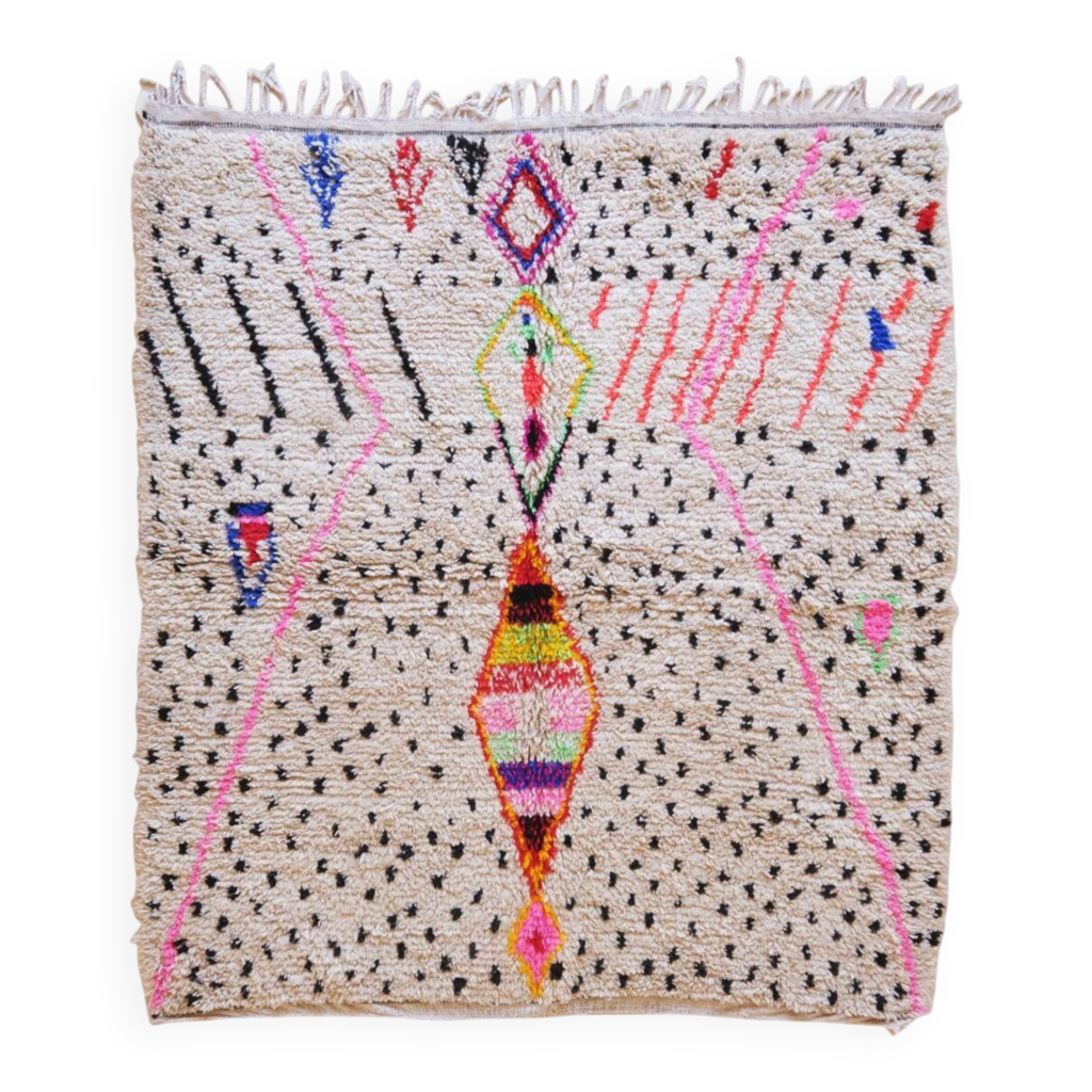 Tapis berbère coloré Azilal main image 1