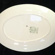 Sauciere en faience Boch freres la louviere décor palmette