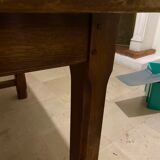 Solid wood table