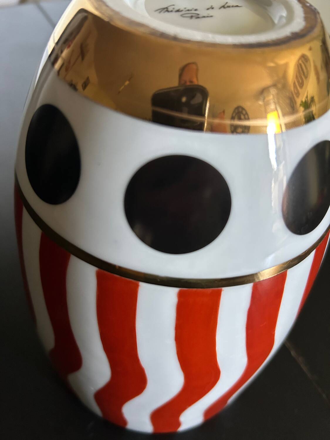 Vase by Frédéric de Luca, Paris