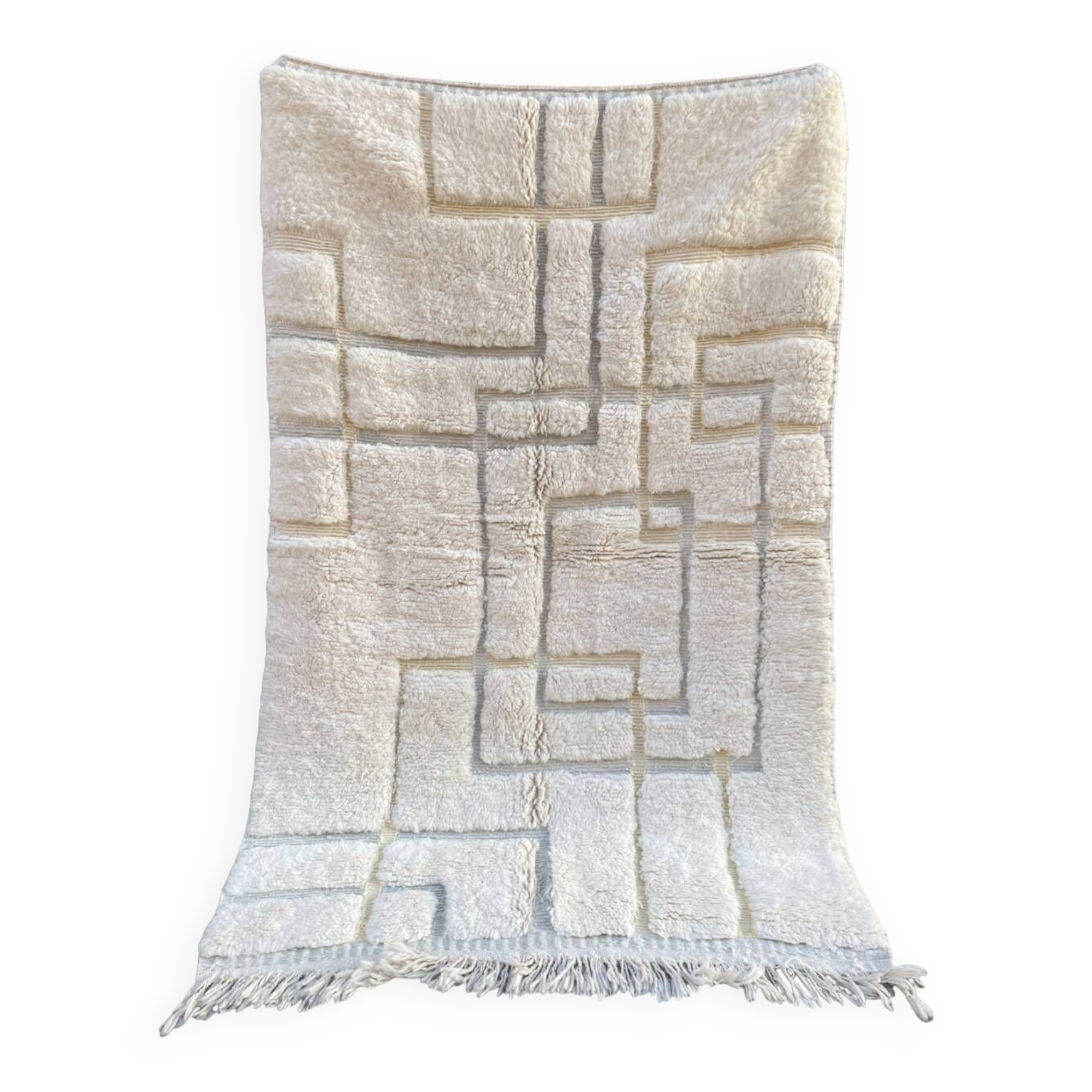 Beni Ouarain Berber rug 245/158 cm