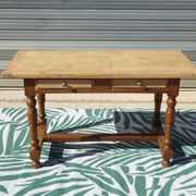 Table bureau en chêne masssif