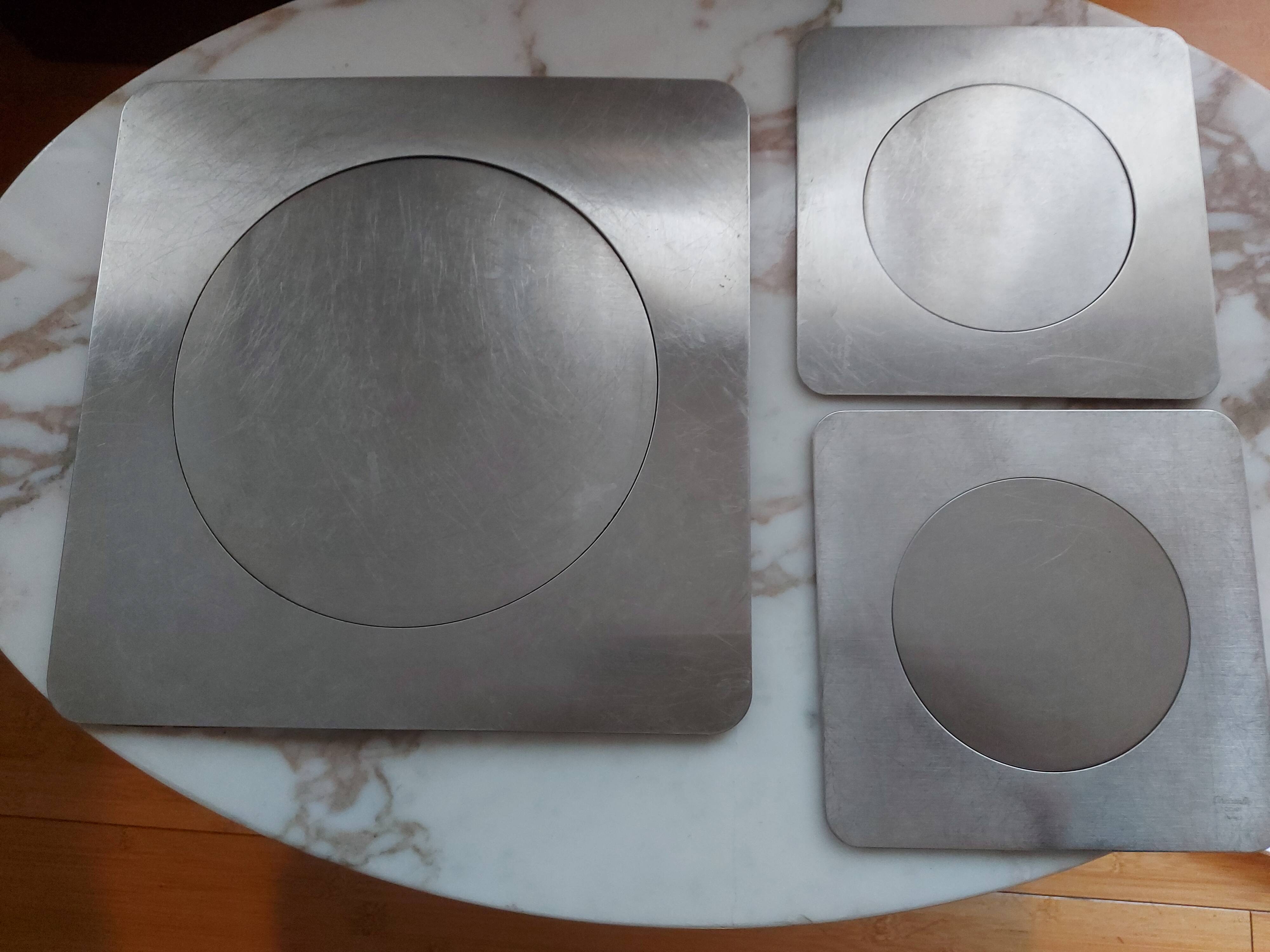 Set of 3 vintage 70's trivets