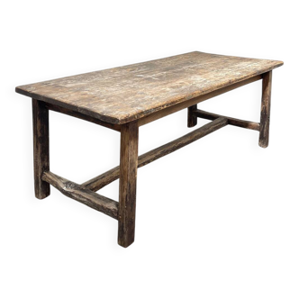1900s oak farmhouse table "Ruoms"