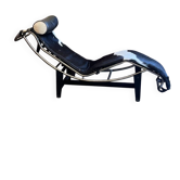 Chrome LC4 chaise longue from the 2000s. Chrome and cowhide leather, The legend!!