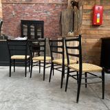 Set of 4 Gessef chairs from the 60s