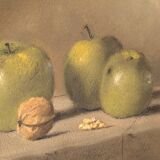 Still life with apples