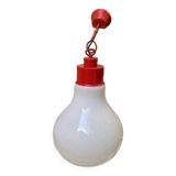 large bulb chandelier from the 70s