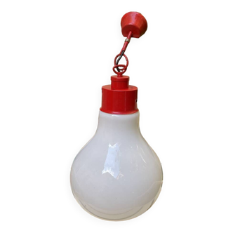 large bulb chandelier from the 70s