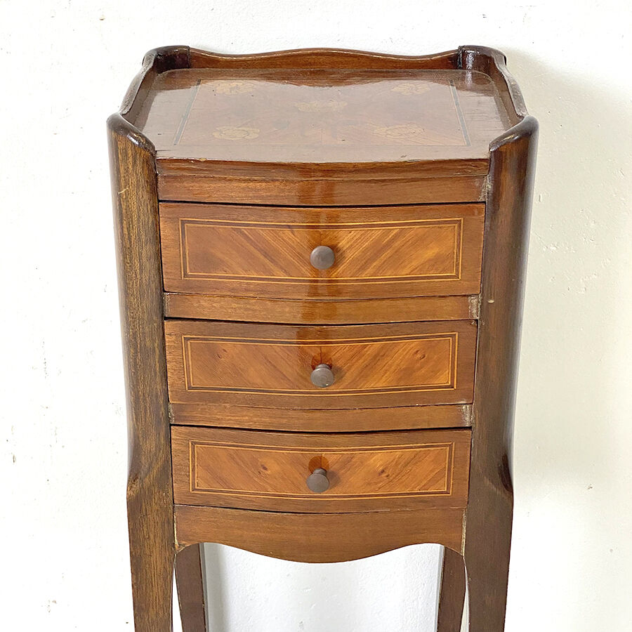 Bedside table Louis XV style