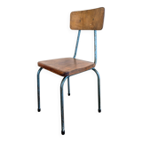 Vintage industrial children's chair