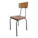 Vintage industrial children's chair