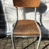 Old 70s school chair