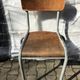 Old 70s school chair