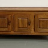 1950s Brutalist Sideboard in Solid Elm