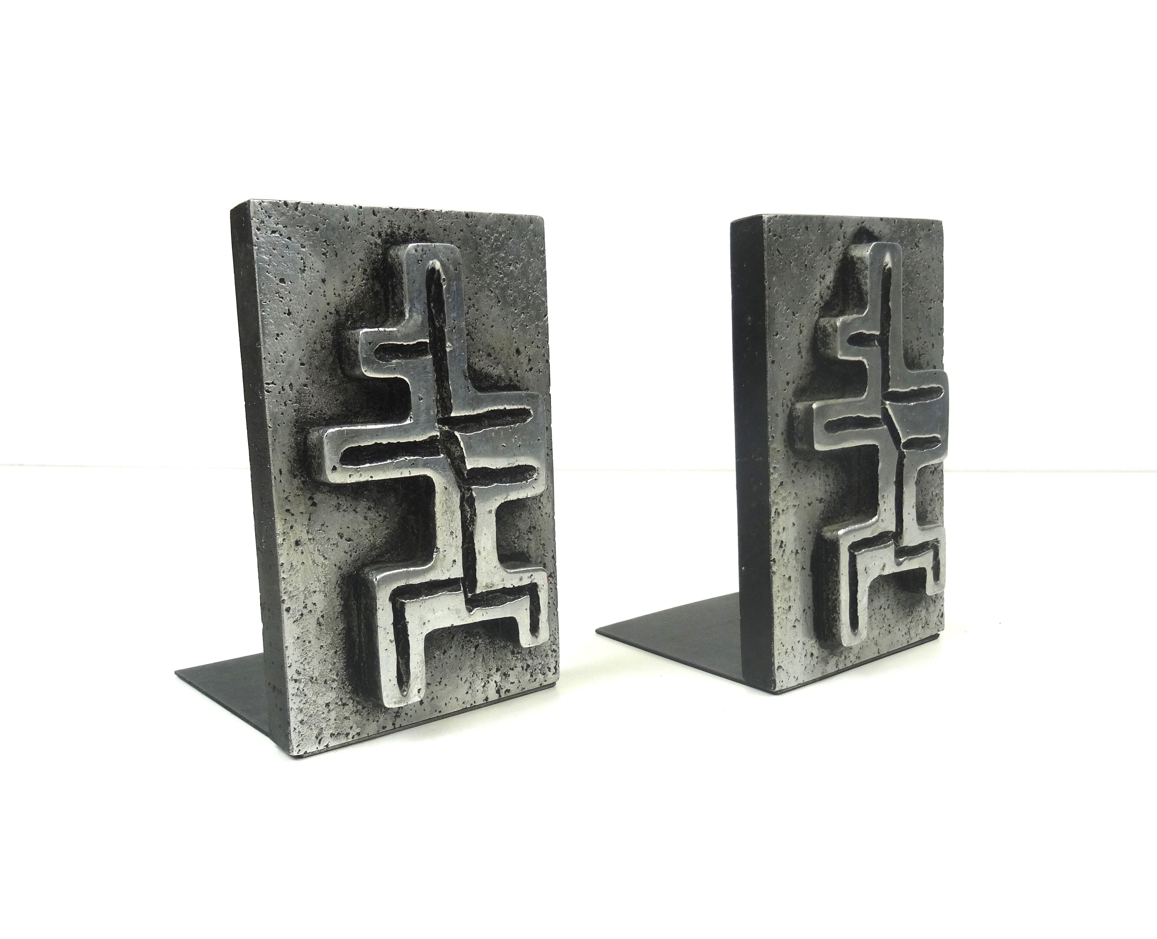 Pair of mid century bookends