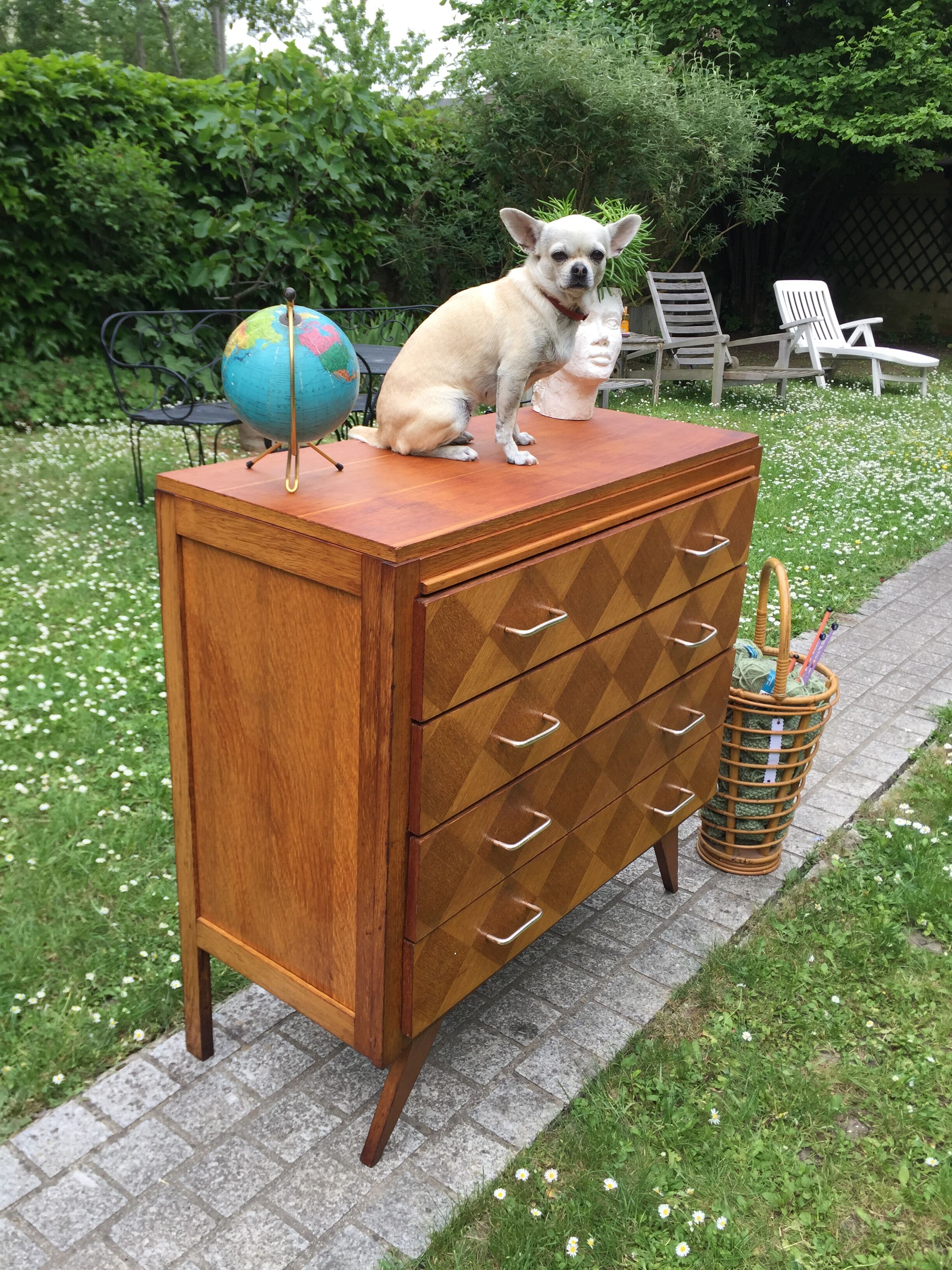 Dresser vintage feet compass 1950