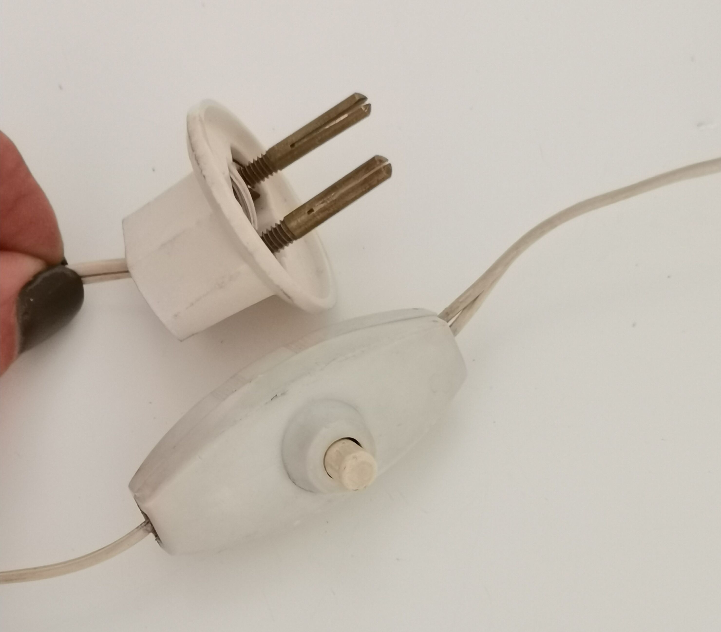 Vintage 1990s eclectic mood light lamp