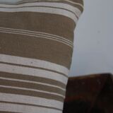 Striped cushion