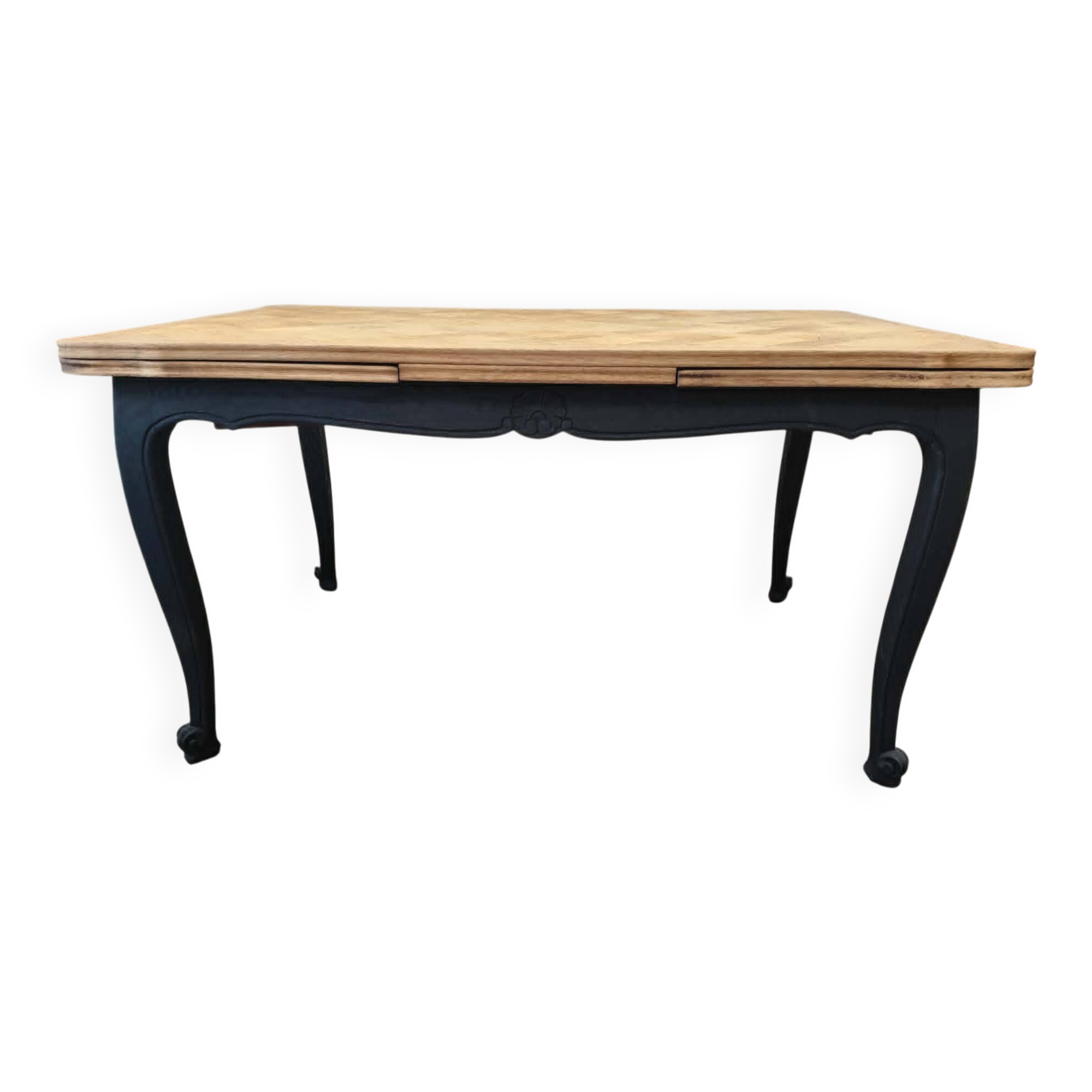 Table style regence en chene massif