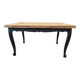 Table style regence en chene massif