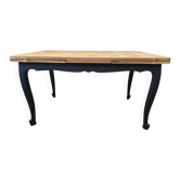 Regence style table in solid oak