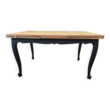 Table style regence en chene massif