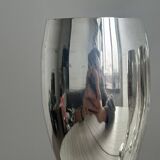 11 silver plated champagne flutes