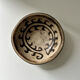 Handcrafted bowl with arabesque decoration