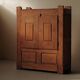 Art-Popular furniture in pine and larch, Lozère, 19th century