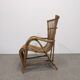 Vintage bamboo armchair