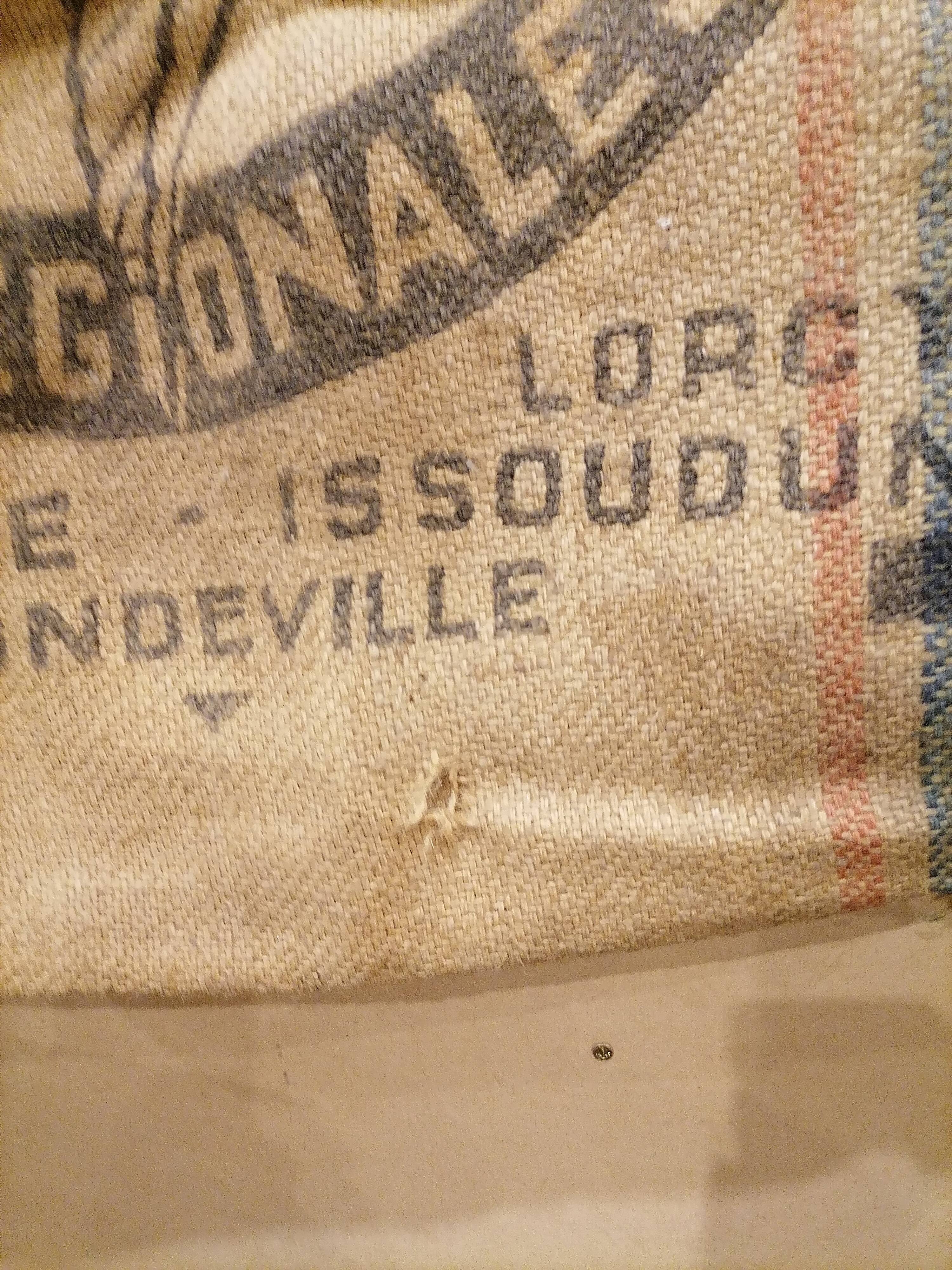 Sac toile de jute