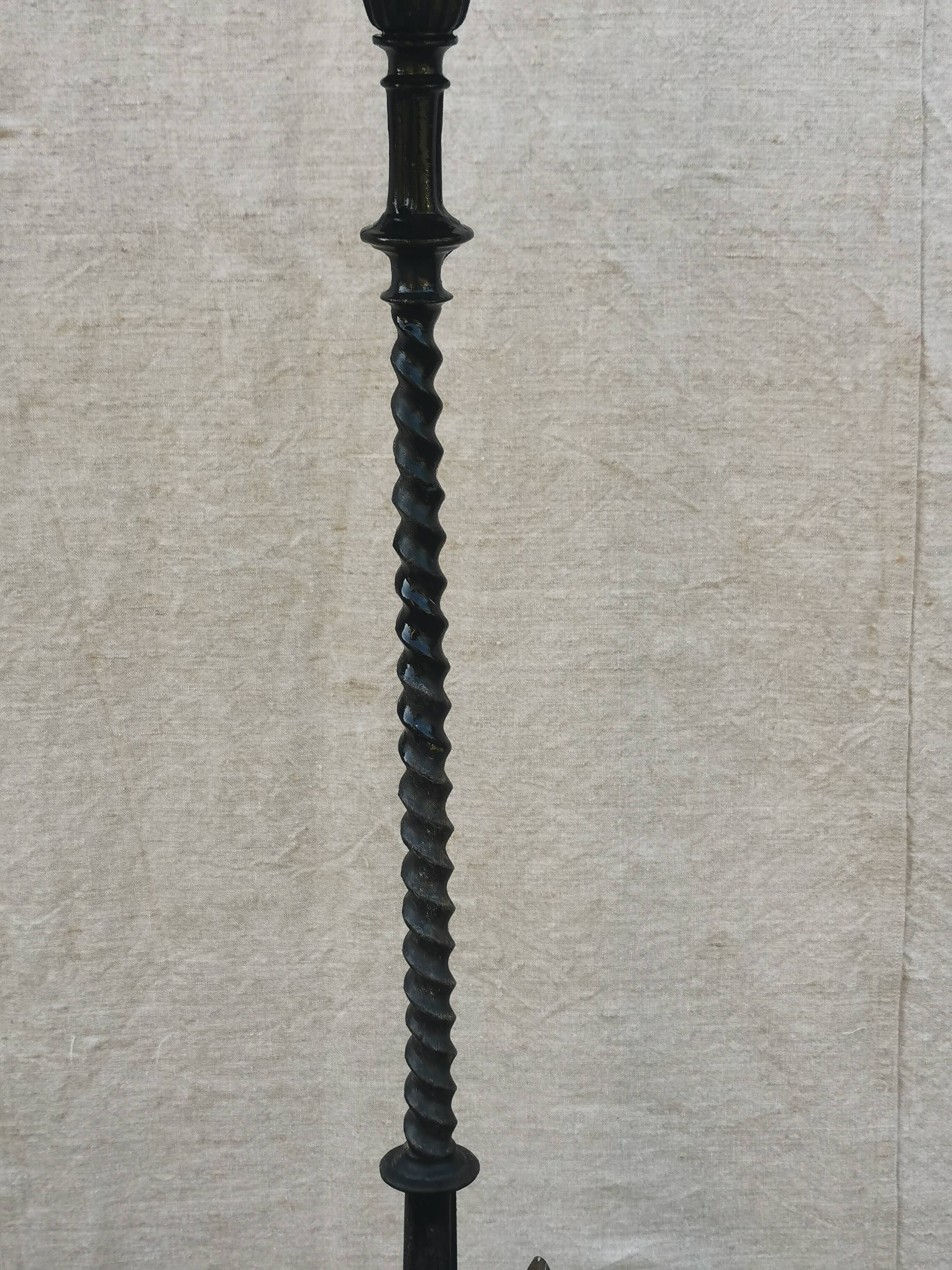 Cast iron Napoleon III pedestal table