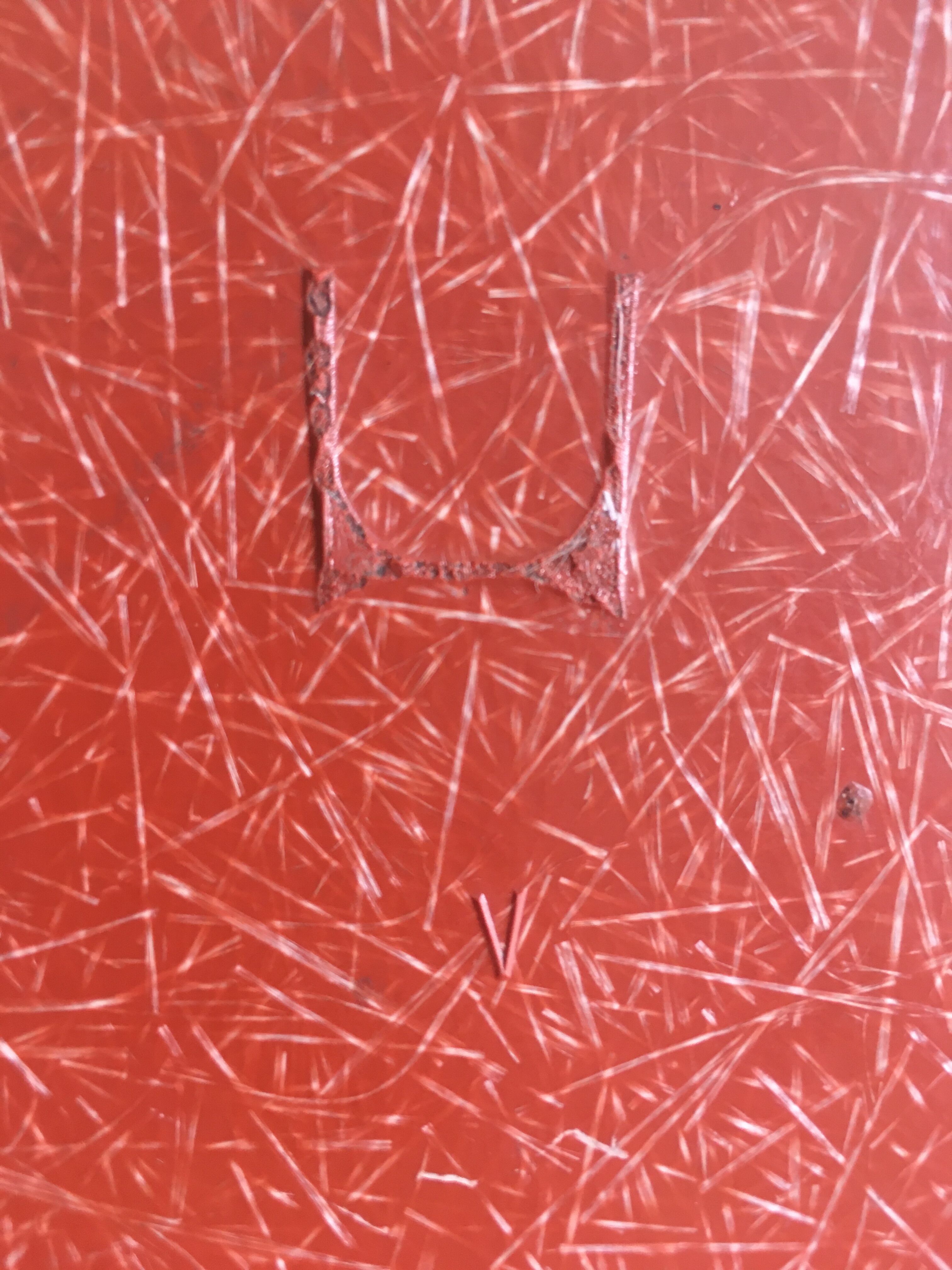 Herman Miller "DSX" chair in fiberglass, Charles & Ray Eames