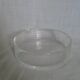 Handcrafted bubble glass ashtray or catchall.