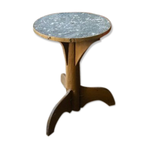 table bistrot marbre