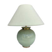 Green ceramic lamp