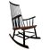 1960s Varjosen Puunjalostus beech rocking chair, Finland