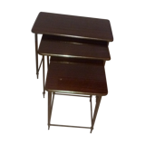Pull-out tables 1960 brass circa