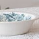 Large old iron earth dish Villeroy & Boch birds