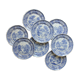 8 flat plates in earthenware "Burgenland" Villeroy and vintage Boch