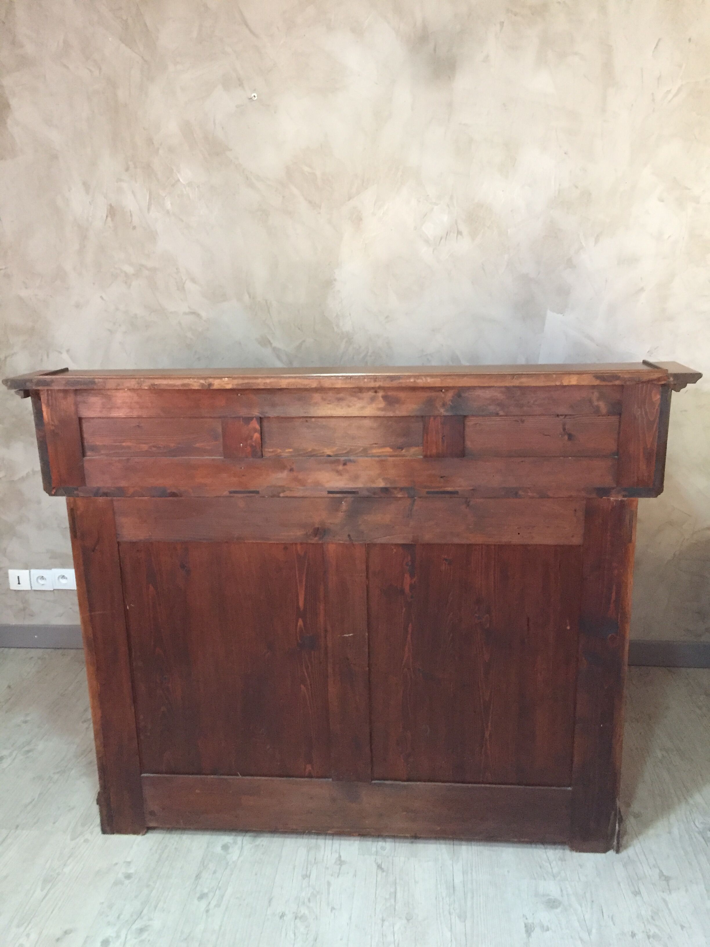 Notary cabinet in walnut 1920